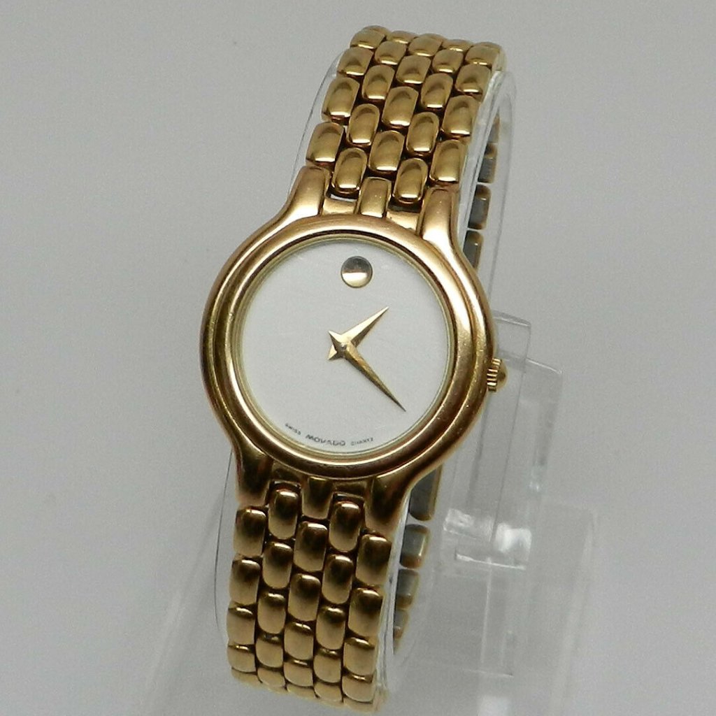 Clearance Movado Gold Bracelet 25mm Womens Watch